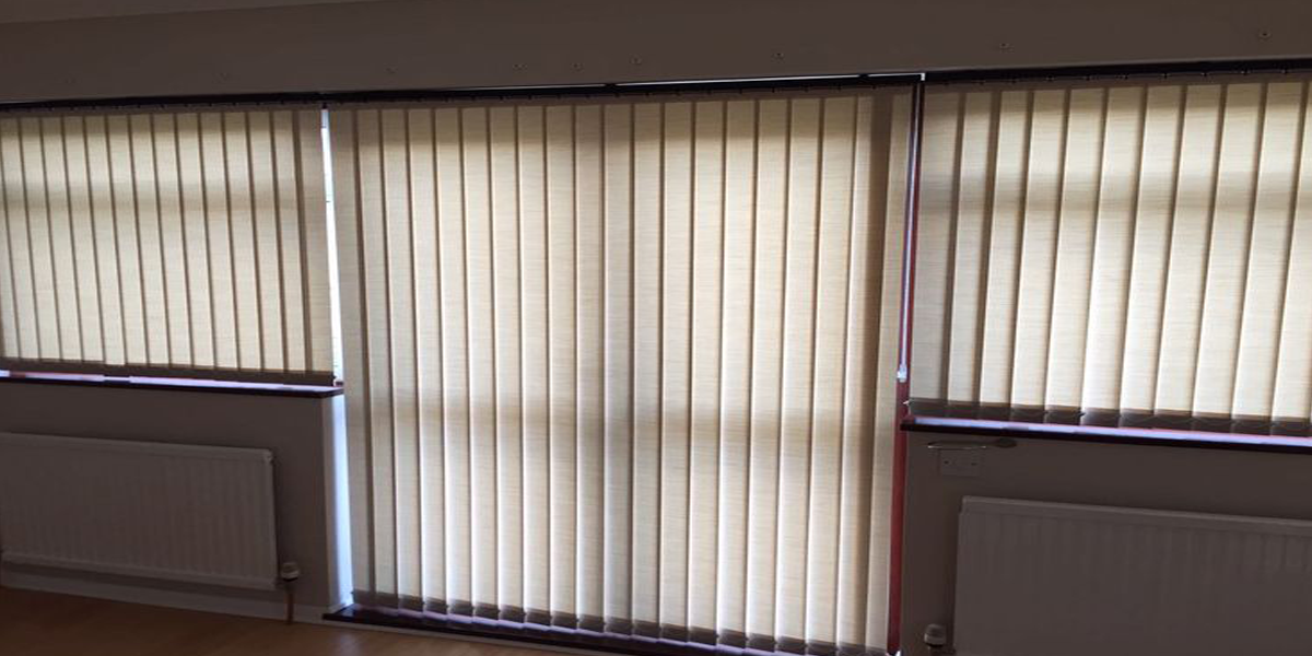 custom made vertical in gray for home and office use