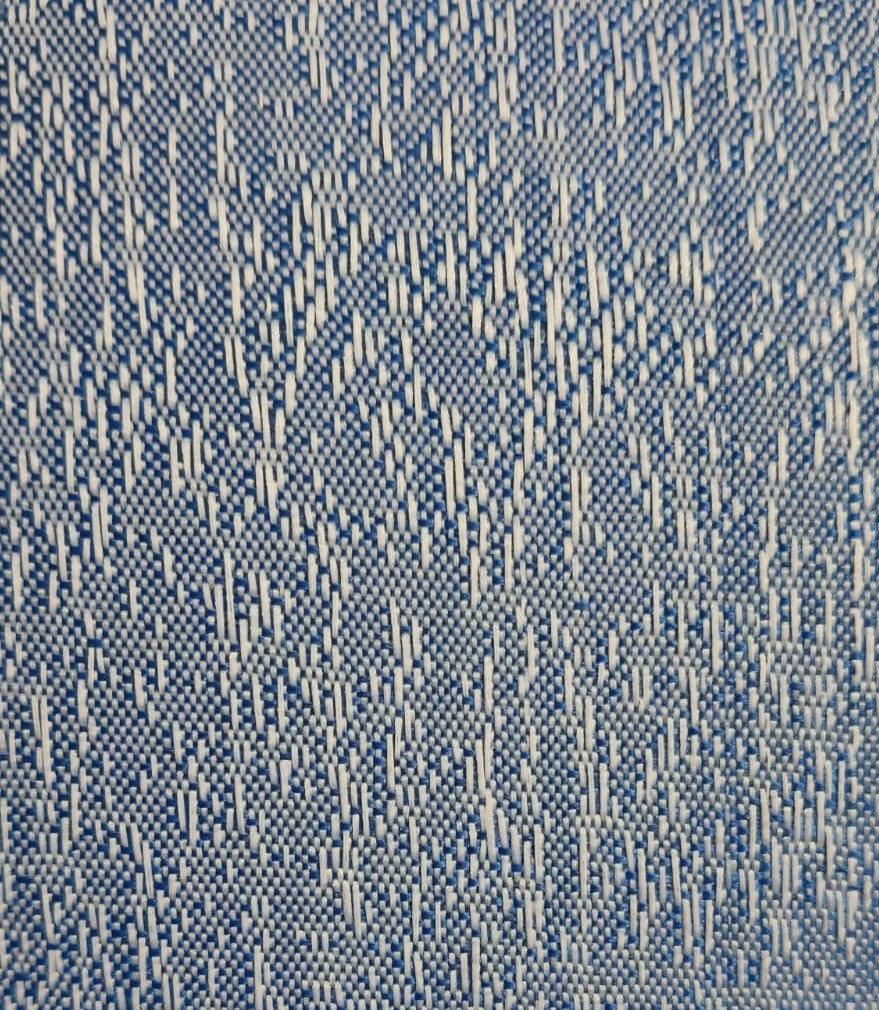 blue color vertical blinds fabrics sample