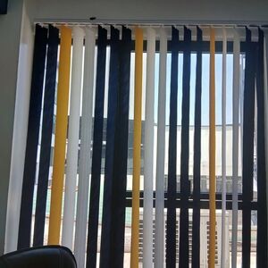 multi color vertical blinds